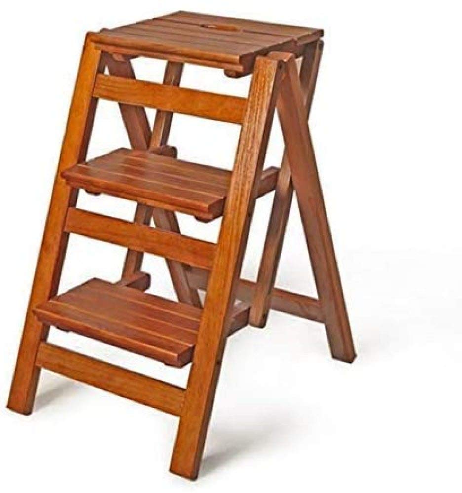 Multi-Function Folding Step Stool Ladder Chair - Sturdy & Portable Climbing Stool for Home, Kitchen, Bathroom & Garage Use