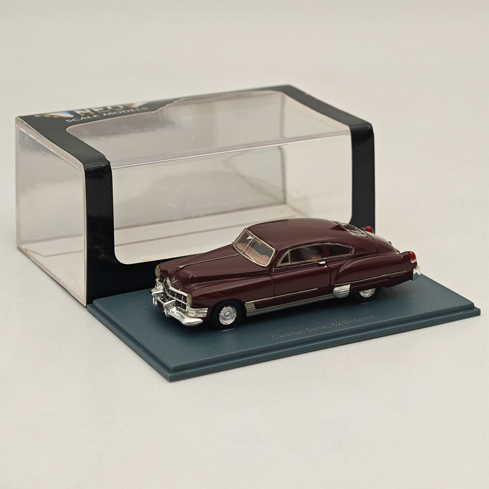 1/87 NEO SCALE MODELS Cadillac Series 62 Sedanet Coupe Brown Resin Car - Limited Edition Collectible Model for Display, Gifts & Hobby Enthusiasts