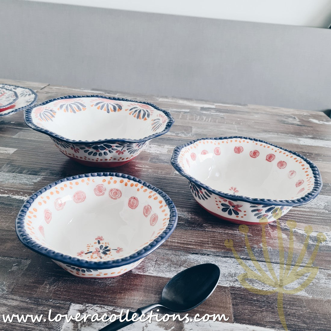 Afrocentric Red Dinnerware & Serveware Set - Elegant African-Inspired Plates, Bowls & Serving Dishes for Stylish Dining & Entertaining | Perfect for Dinner Parties, Holidays & Cultural Celebrations