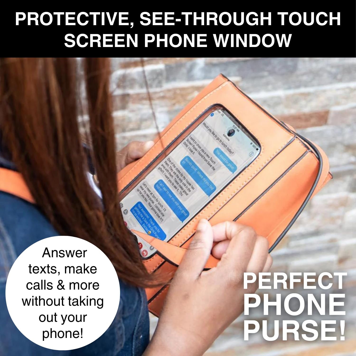 Venesia RFID Blocking Cell Phone Purse - Stylish Crossbody Bag for Women, Perfect for Travel, Shopping, and Daily Use
