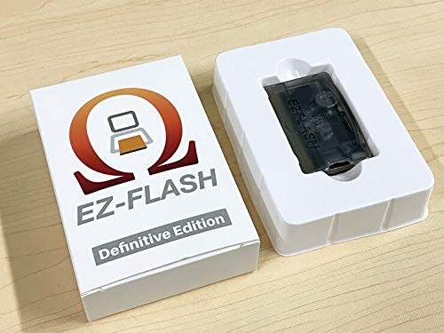 EZ-Flash Omega Definitive Edition GBA Flash Cartridge - SD Card Compatible for Game Boy Advance (GBA) - Play Homebrew & ROMs - Perfect for Retro Gaming Enthusiasts and Collectors