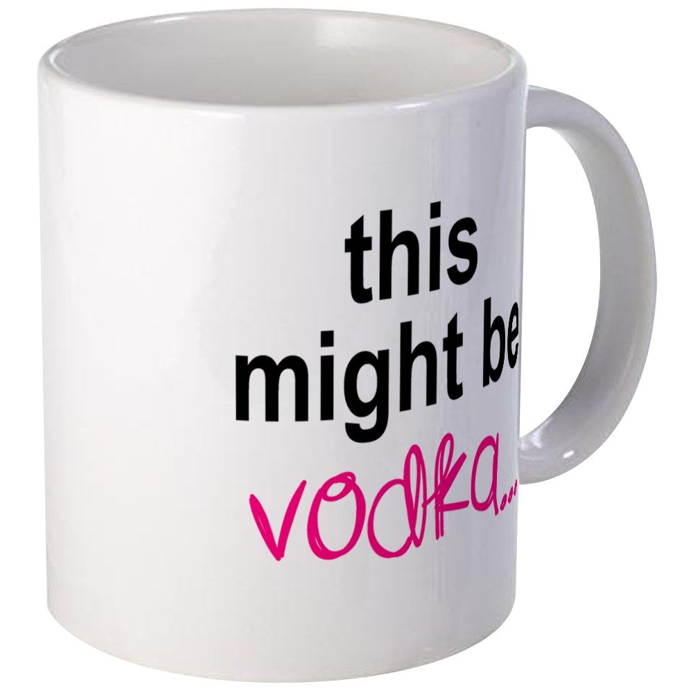 Vodka Themed Ceramic Coffee Mug - 11 oz Tea Cup for Coffee & Tea Lovers | Perfect for Gifts, Office Use & Home Decor