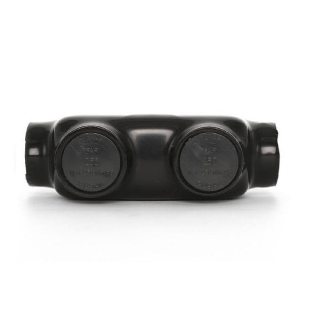 High-Quality Insulated Wire Connectors DMNI - Polaris Connector Lugs Taps for 2/0-6AWG Wires - Aluminum & Copper Split Bolt Connector (Slotted or 3/16