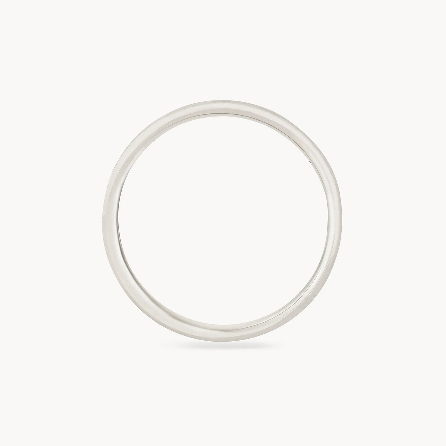 14K White Gold Everlast Band - High Polish Finish for Men & Women | Perfect for Weddings, Anniversaries & Everyday Wear