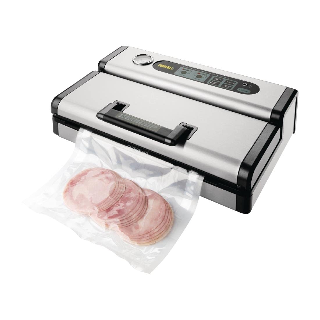 Buffalo Stainless Steel Vacuum Sealer Machine - 30cm Food Packing Sealer for Kitchen | Perfect for Meal Prep, Sous Vide & Long-Term Food Storage