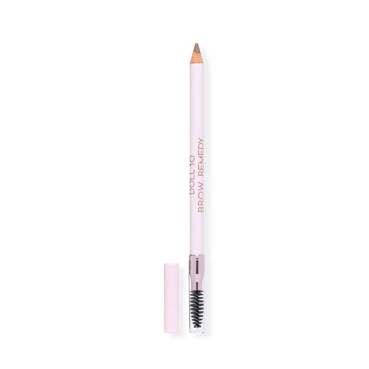 Doll 10 Brow Remedy Precision Powder Pencil - Waterproof Eyebrow Pencil for Natural Looking Brows - Perfect for Daily Makeup & Professional Use