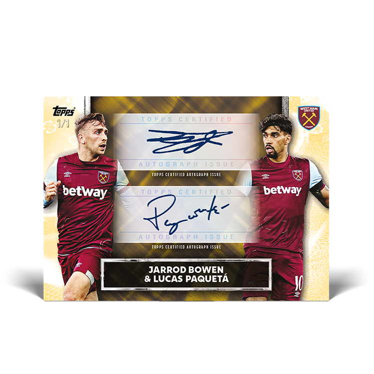 Topps West Ham United 2023-2024 Official Team Card Set - Perfect for Soccer Collectors & Premier League Fans