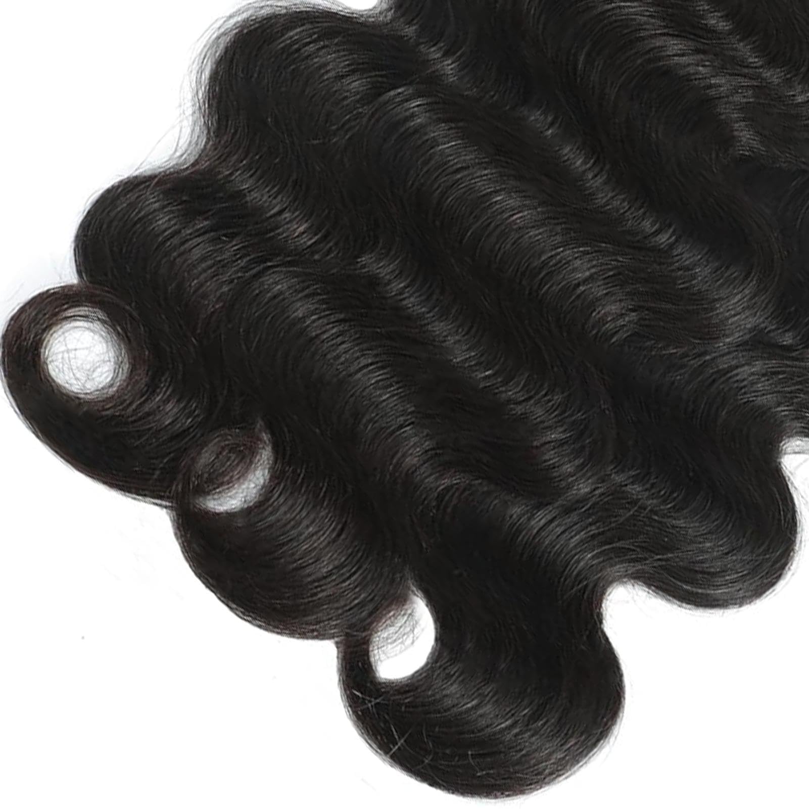 40 Inch Long Body Wave Virgin Human Hair Bundle - 12A Grade Single Bundle Natural Color Hair Extensions for Styling & Volume Boost - Perfect for Weaves, Ponytails & Everyday Wear