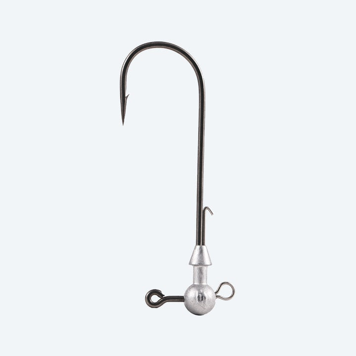 BKK Round Head Elite Stinger Jighead - Premium Fishing Jig Heads for Bass, Walleye & Saltwater - Perfect for Freshwater & Saltwater Fishing Lures