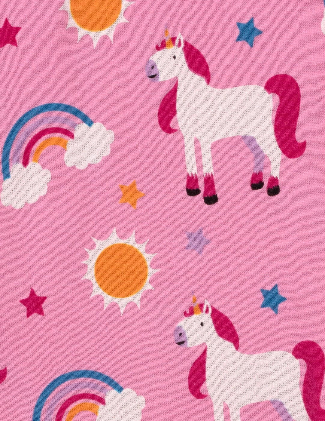 Matching Girl and Doll Rainbow Unicorn Pajama Set - Cute & Comfortable Sleepwear for Kids & Dolls - Perfect for Bedtime, Playtime & Photo Shoots