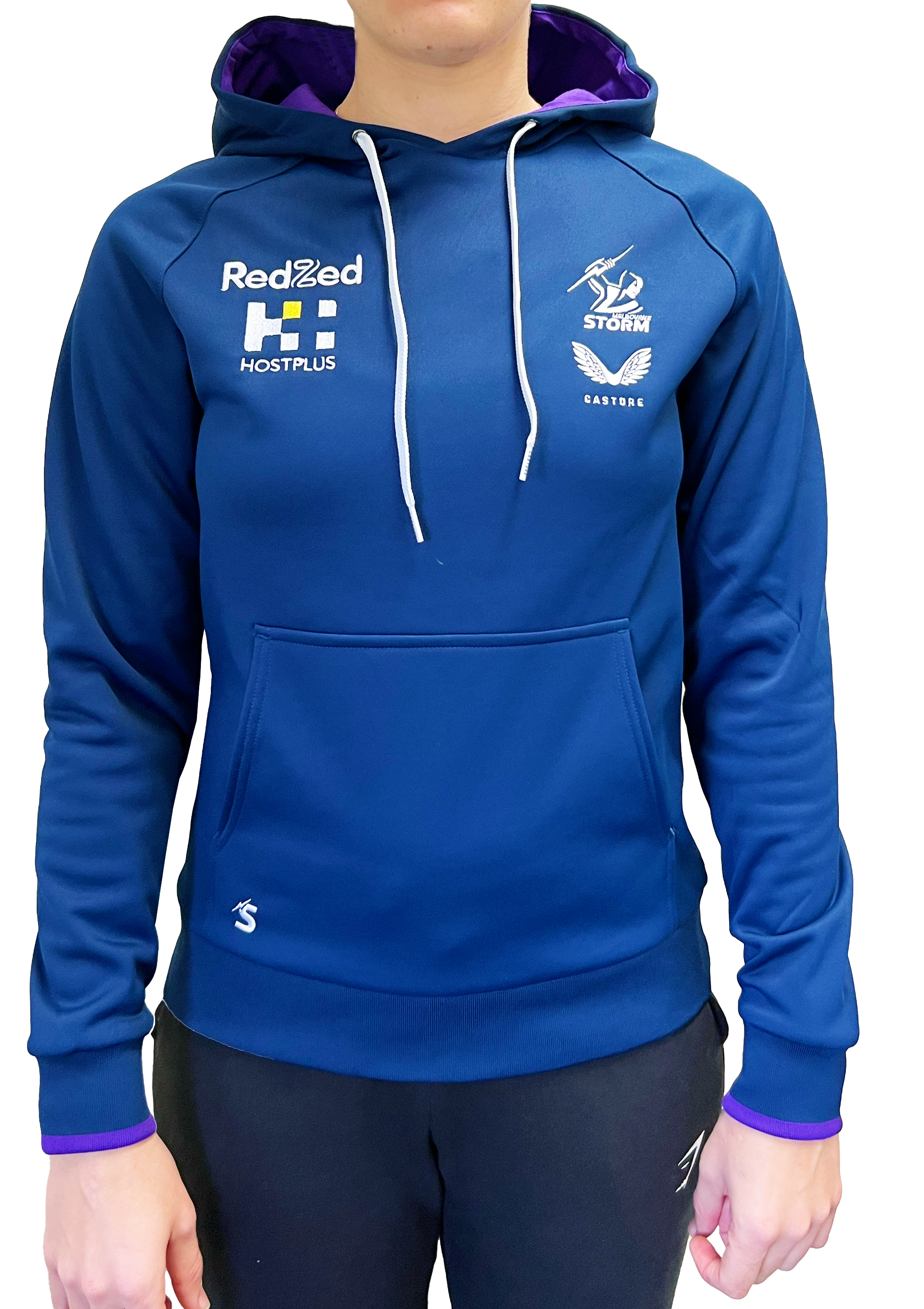 Castore Women's Melbourne Storm Training Hoodie - Soft Fleece Pullover for Gym, Running & Casual Wear - Lightweight & Breathable Workout Sweatshirt