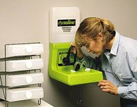 Emergency Eye Wash Station with Flash Flood Technology - ANSI Compliant for Workplace Safety | First Aid & Chemical Spill Response Equipment
