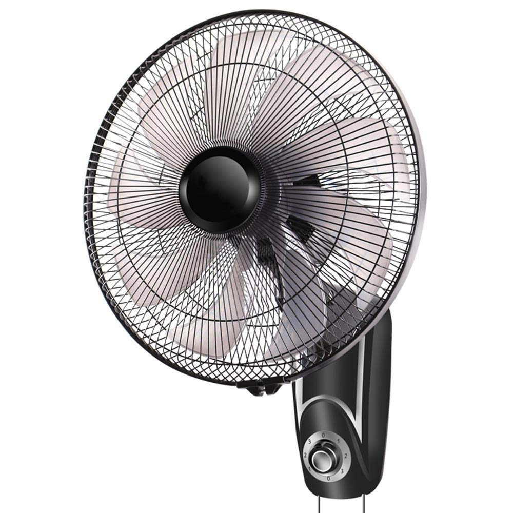LHJJ Silent Wall-Mounted Air Circulator Fan - 220V Electric Fan with Remote Control, 9 Blades, 120° Oscillation - Perfect for Bedroom, Office & Home Cooling