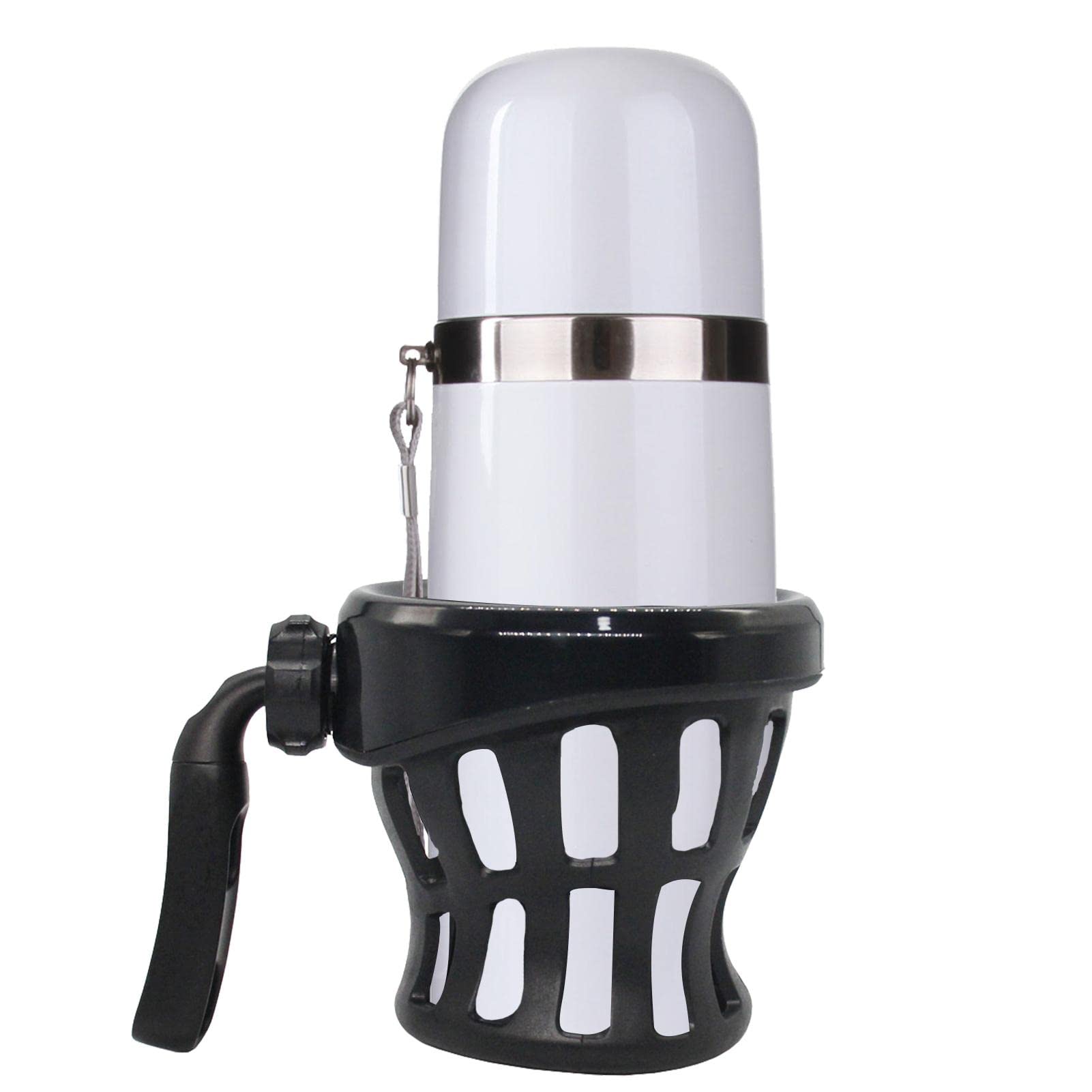 **XGZ Motorcycle Cup Holder - Secure Handlebar Bottle Holder for Bikes & Motorcycles, Lightweight Black Water Bottle Mount | Perfect for Commuting, Road Trips & Outdoor Adventures**