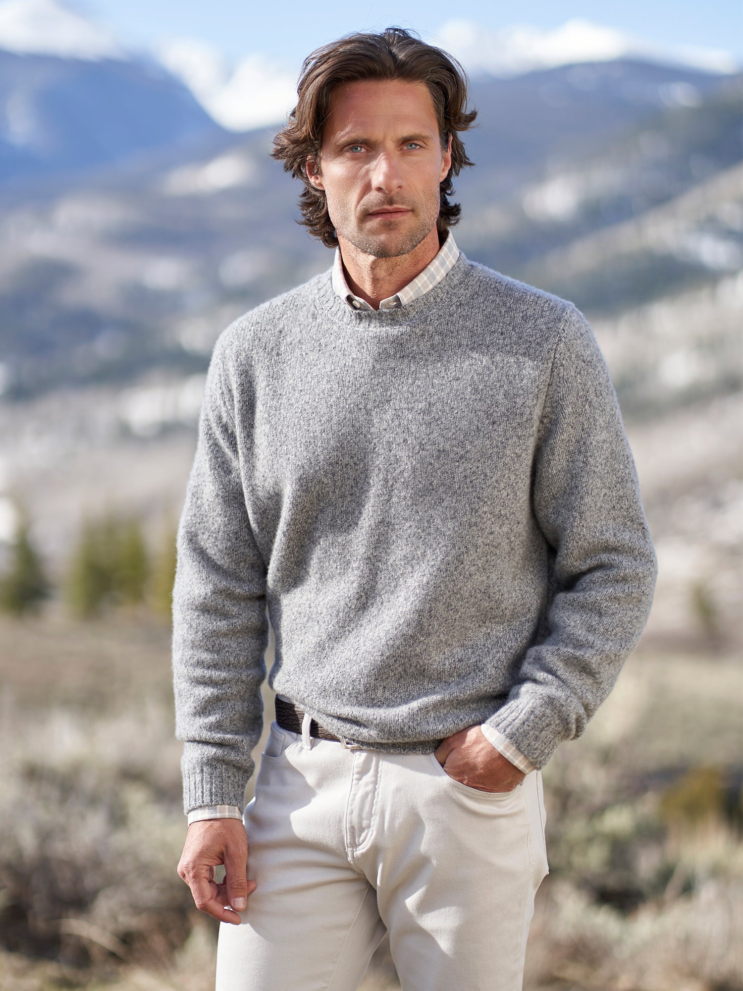 Glenn Crew Sweater for Men - Soft Cotton Knit Pullover Sweater | Perfect for Casual Wear, Office & Fall Outfits