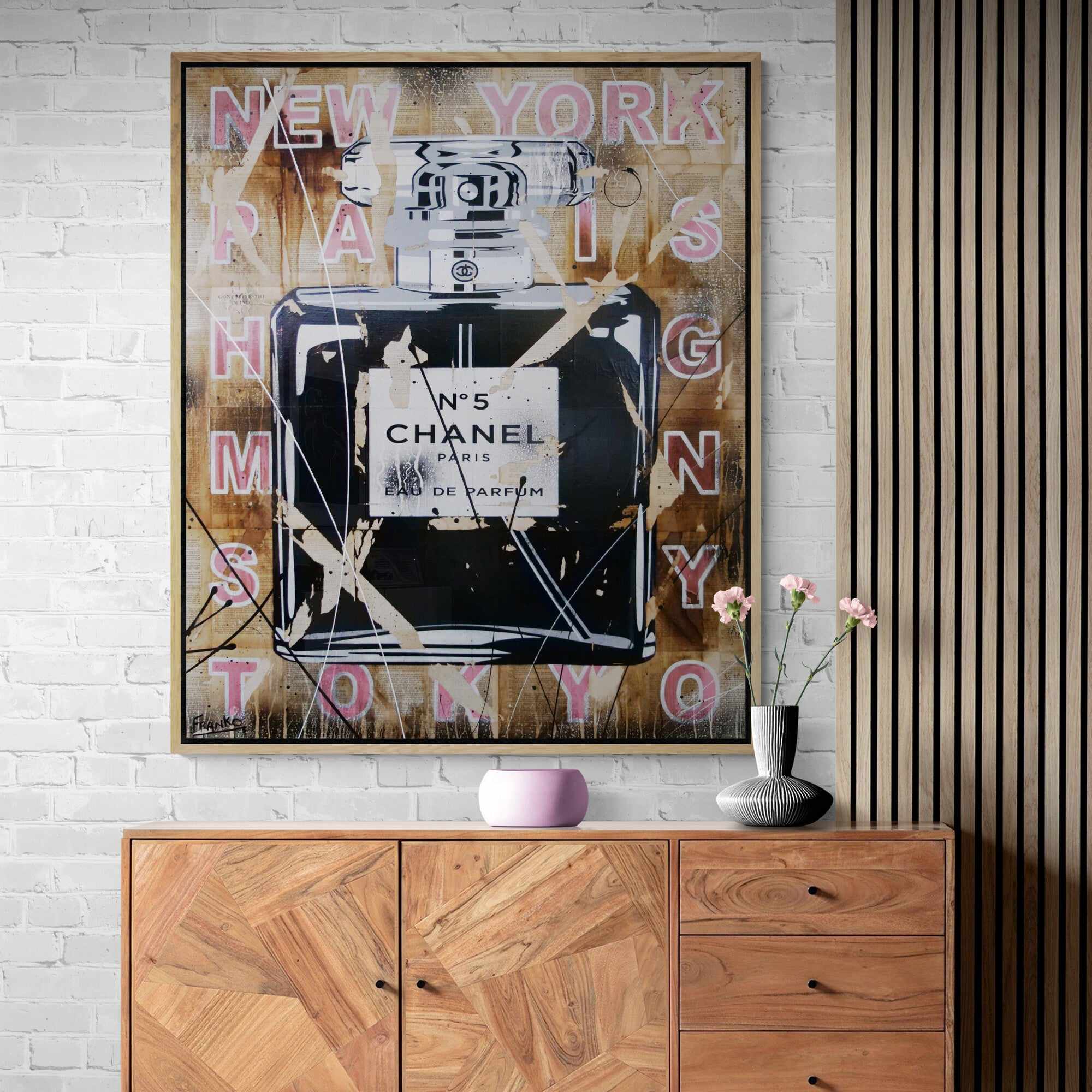 Urban Pop Book Club Painting - 120cm x 100cm Modern Abstract Wall Art for Living Room, Bedroom & Office Decor | Unique Ripped Canvas Artwork for Book Lovers & Literary Enthusiasts