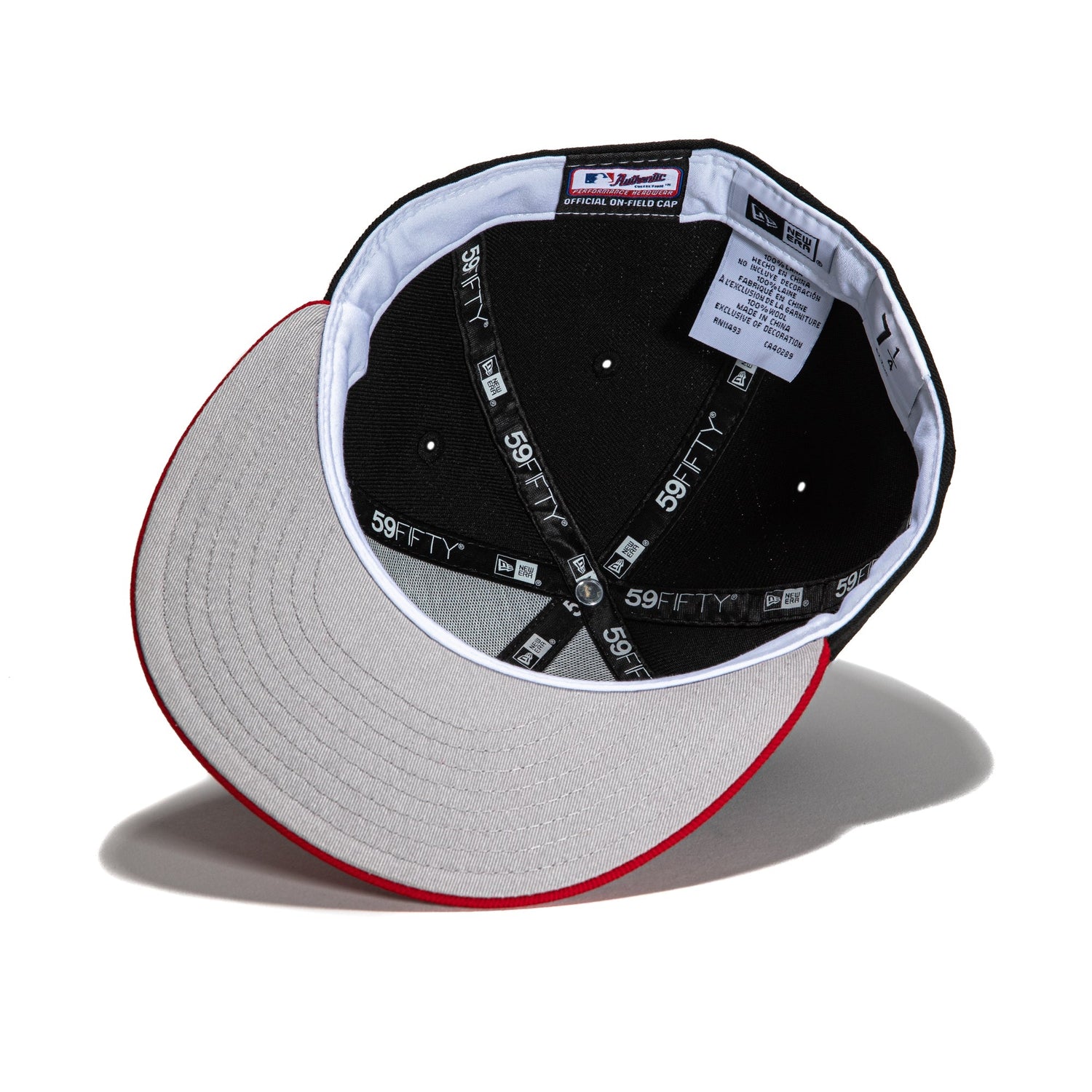 New Era 59Fifty Retro On Field Pittsburgh Pirates Baseball Cap - Black & Red Adjustable Snapback Hat for Men & Women | Perfect for Baseball Games, Streetwear Fashion & Sports Fan Gifts