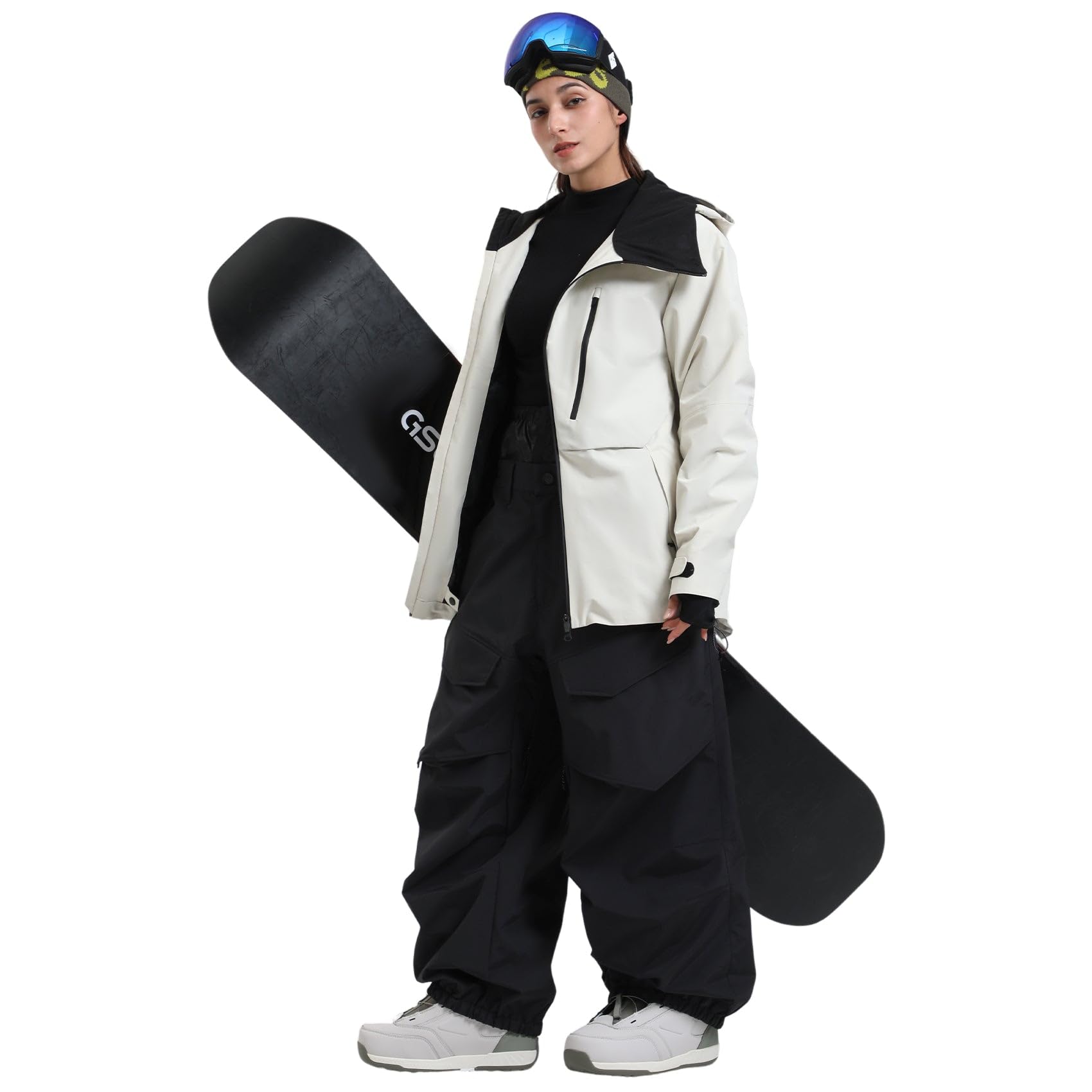 GSOU SNOW Men's & Women's Waterproof Ski Jacket - Insulated Windproof Snowboard Coat for Winter Sports | Perfect for Skiing, Snowboarding & Outdoor Adventures
