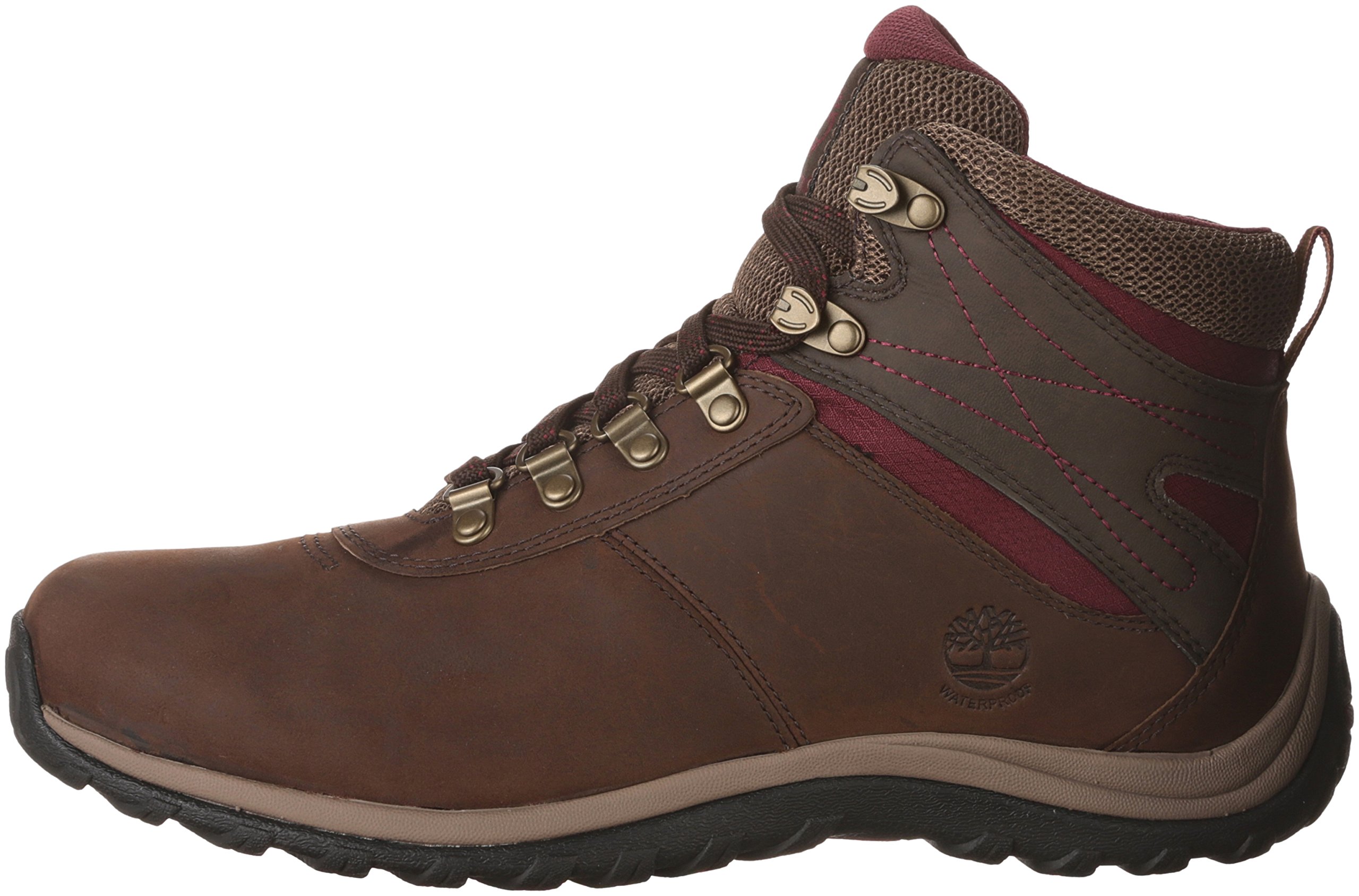 Timberland Women's Norwood Mid Waterproof Hiking Boots - Lightweight Comfortable Outdoor Shoes for Trail Walking & Camping Adventures