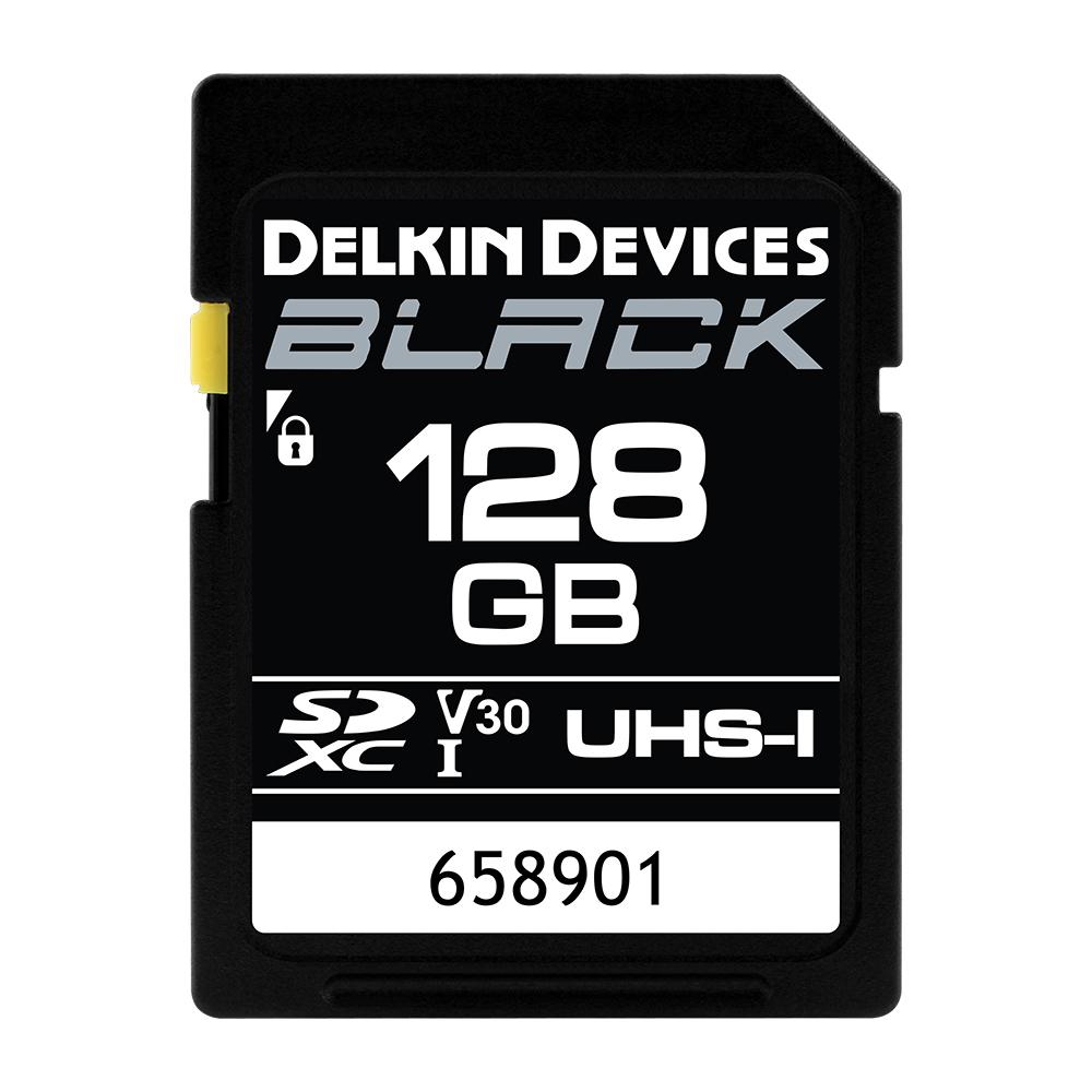 Delkin 128GB SDXC UHS-I V30 Memory Card - High Speed Class 10 for DSLR Cameras, 4K Video Recording & Action Cameras - Perfect for Photography, Videography & Outdoor Adventures