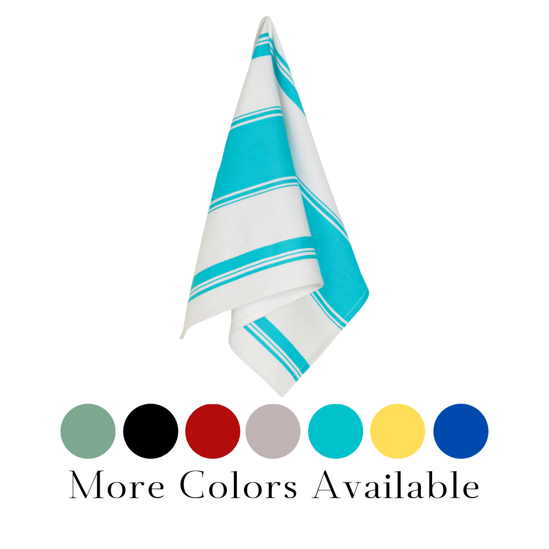 Premium Symmetry Cotton Dish Towels - Absorbent & Quick-Drying Kitchen Towels for Dishes, Hands & Countertops - Ideal for Everyday Cleaning, Drying & Decorating