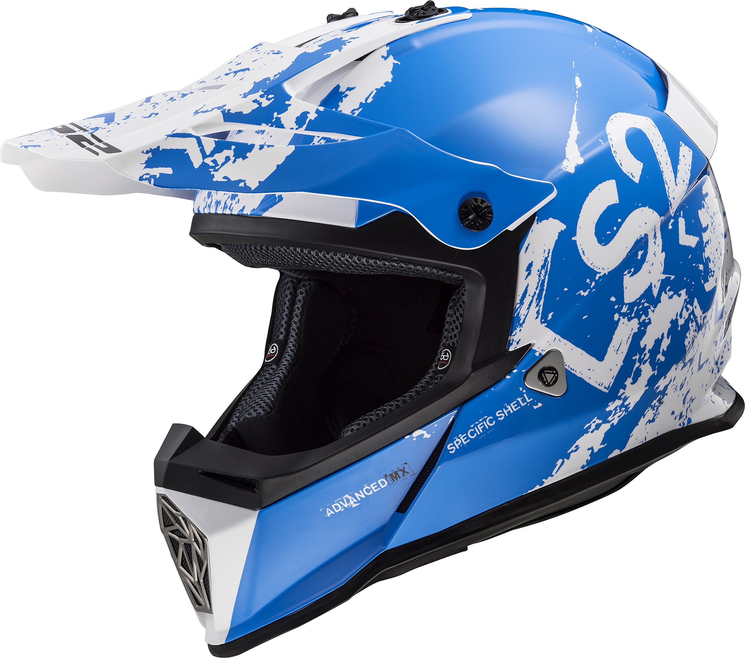 LS2 Fast Mini Explosive Youth Off-Road MX Motorcycle Helmet - Lightweight & Durable for Kids ATV, Dirt Bike & Motocross Riding - Perfect for Trail Adventures & Motocross Racing