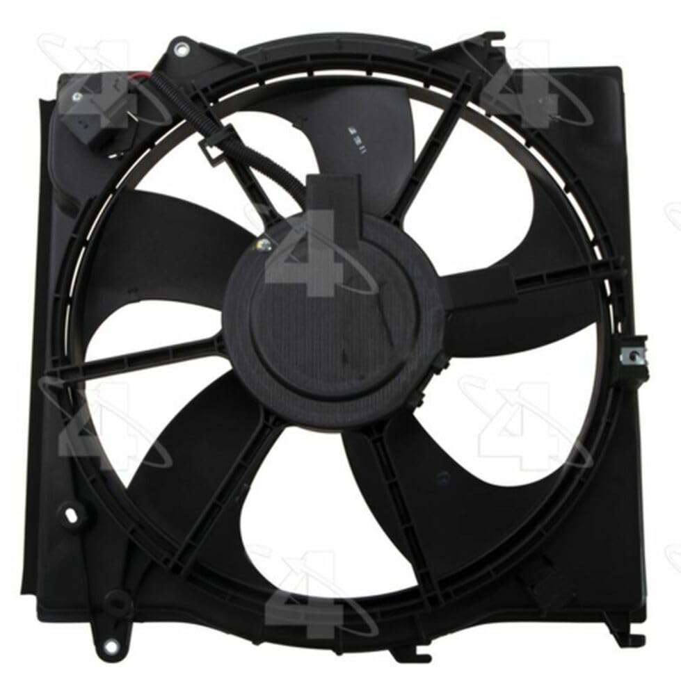 High-Performance Radiator Fan Assembly for Cars & Trucks - Durable Cooling System Replacement Part - Ideal for Overheating Prevention & Engine Temperature Control
