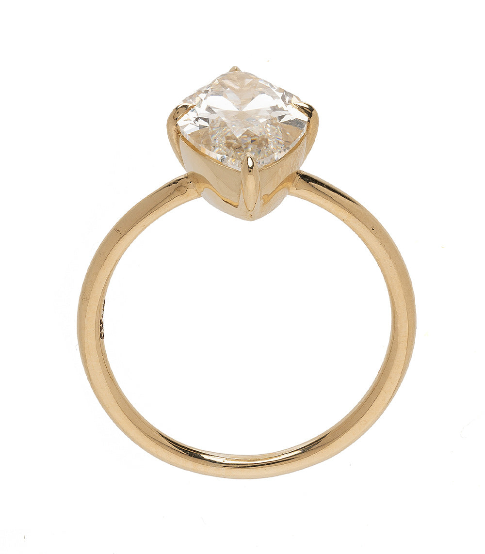 3 Carat Marquise Cut Diamond Engagement Ring for Women - Unique Vintage Style Wedding Band - Perfect for Proposals, Anniversaries & Special Occasions