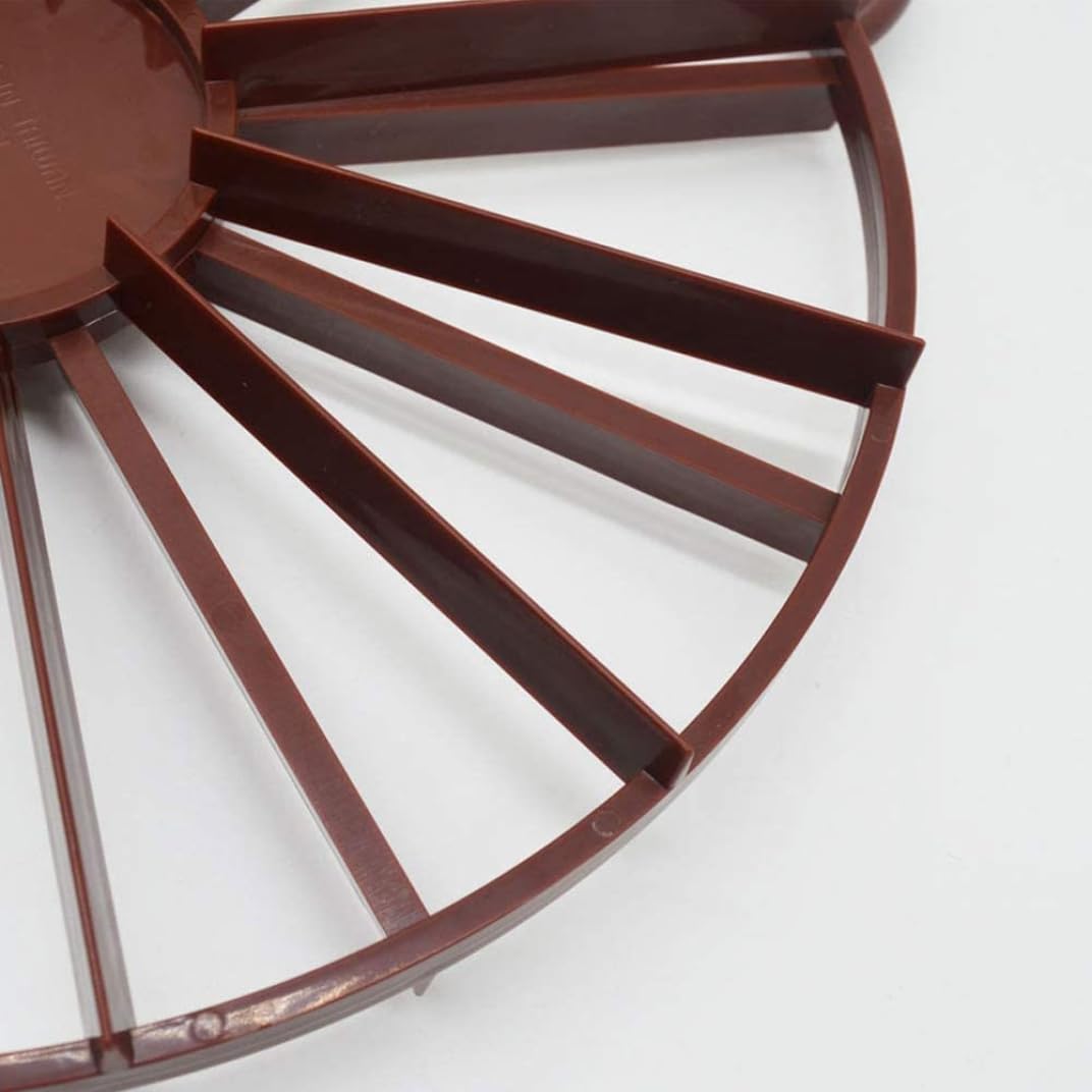 10/12 Adjustable Round Cake Divider - Double-Sided Cake Portion Marker & Separator Tool for Perfect Baking | Ideal for Wedding Cakes, Birthday Parties & Professional Baking