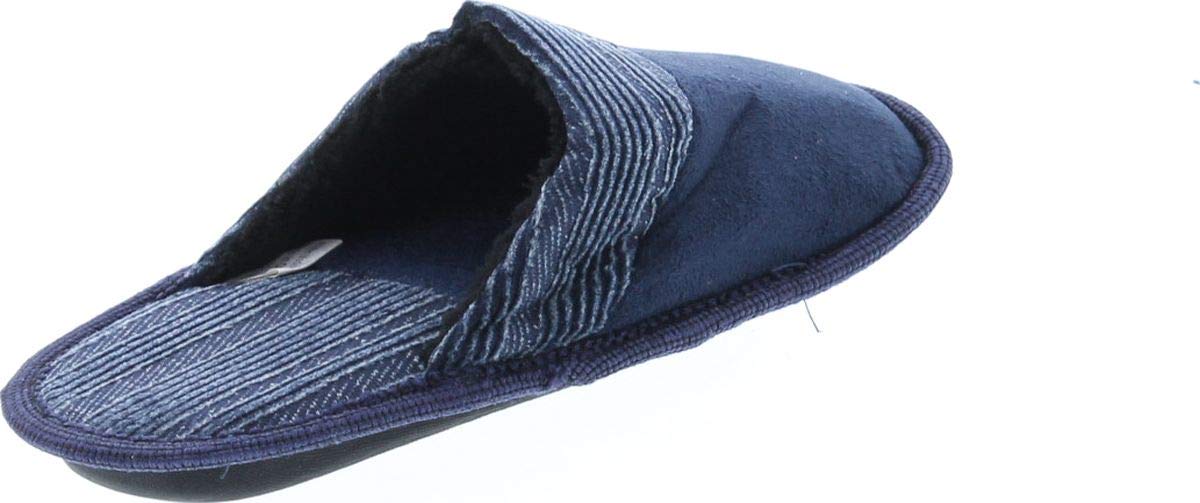 Boys Plaid Open Back Slip-On House Slippers - Soft Indoor Slippers for Kids, Comfortable Home Shoes for Boys - Perfect for Lounging, Playtime & Cozy Evenings