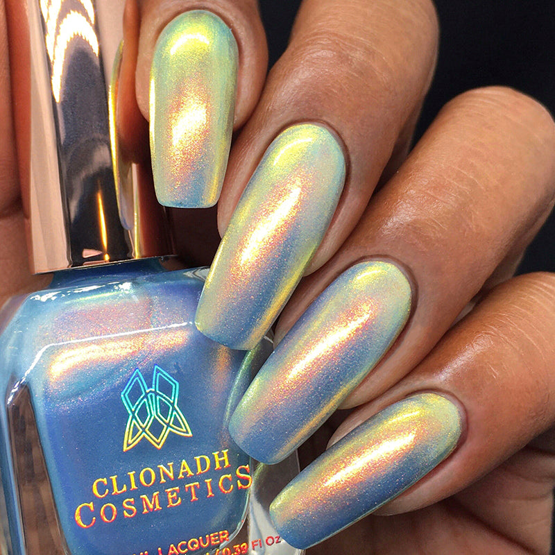 Premium Stained Glass Nail Polish Set of 2 - Vibrant Long-Lasting Nail Lacquer for Gel-Like Shine | Perfect for Manicures, Pedicures & Special Occasions