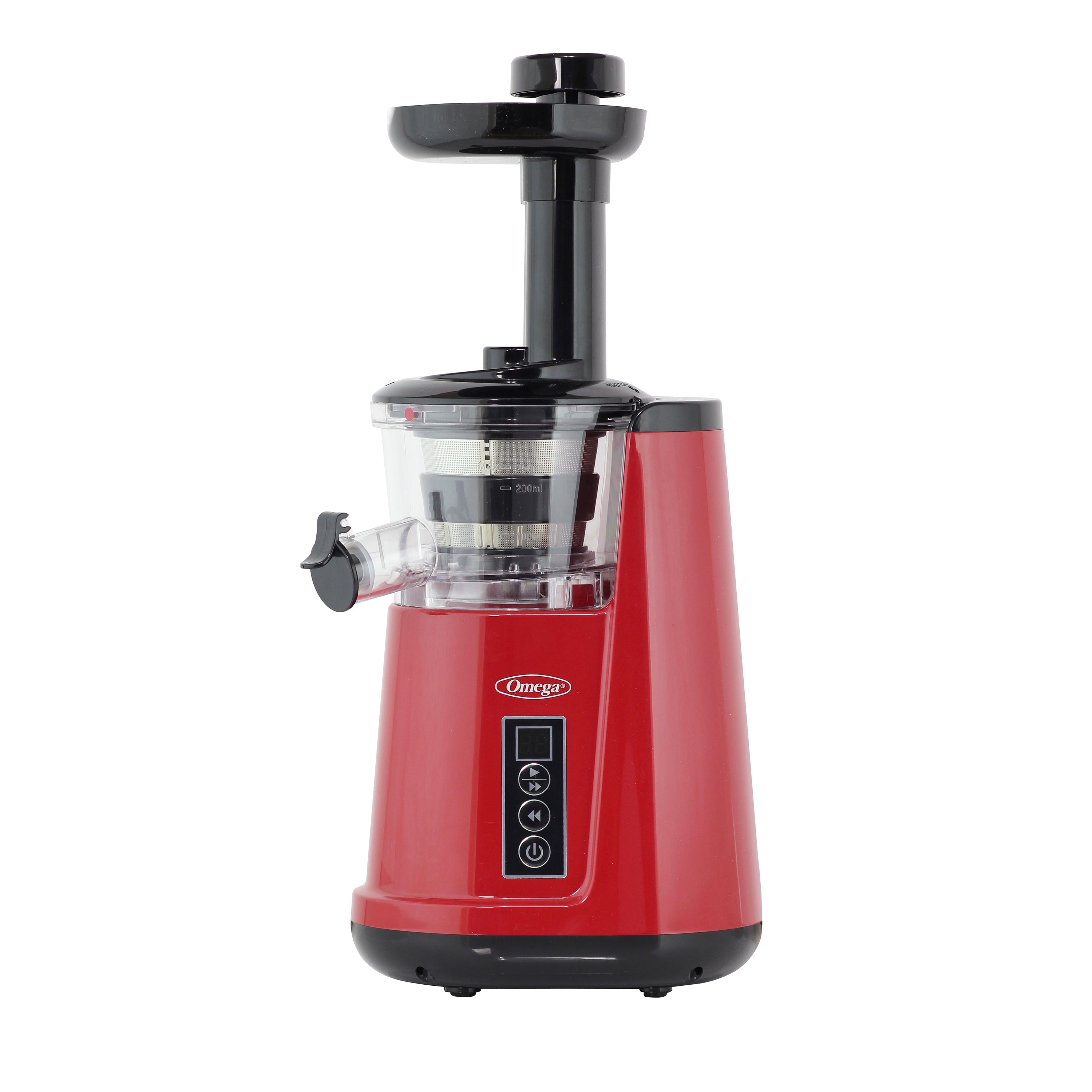 Omega JC3000 Vertical Cold Press Masticating Juicer - Slow Juicer for Fruits, Vegetables & Leafy Greens - Perfect for Healthy Juicing, Detox & Weight Loss at Home
