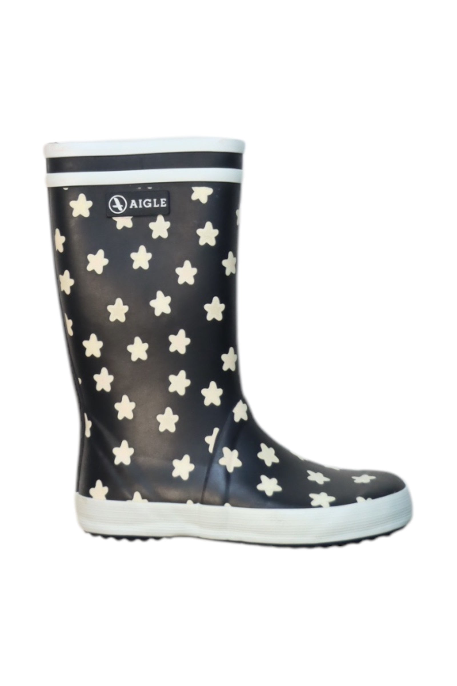 Aigle Star Pattern Rain Boots Women's Size EU 29 - Waterproof Garden Shoes for Women, Outdoor Walking, Hiking & Rainy Day Fashion