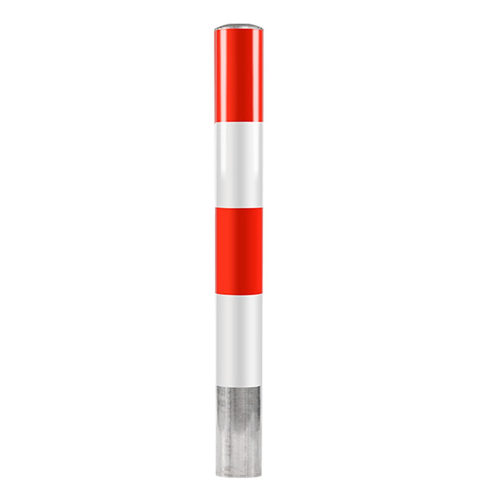 Heavy Duty Solid Metal Driveway Barrier - Reflective Parking Sign & Safety Road Marker for Private Parking Lots (1000x114mm & 1200x114mm) - Perfect for Residential Driveways, Commercial Properties & Parking Enforcement Areas