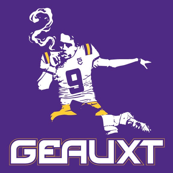 Joe Burreaux Cigar Shirt - Premium LSU Tigers Fan Apparel for Game Day & Tailgating | Comfortable & Stylish Sports T-Shirt