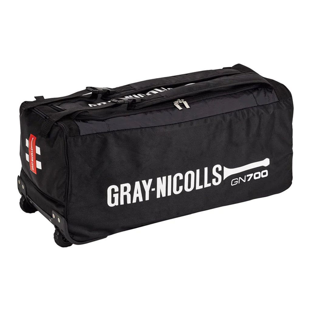 GN 700 Wheelie Cricket Kit Bag - Large Rolling Sports Equipment Bag for Cricket Gear - Perfect for Practice, Matches & Travel