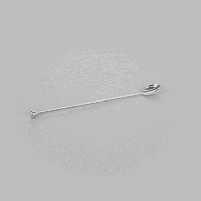 Premium Bar Lux Stainless Steel Muddler Barspoon - 12
