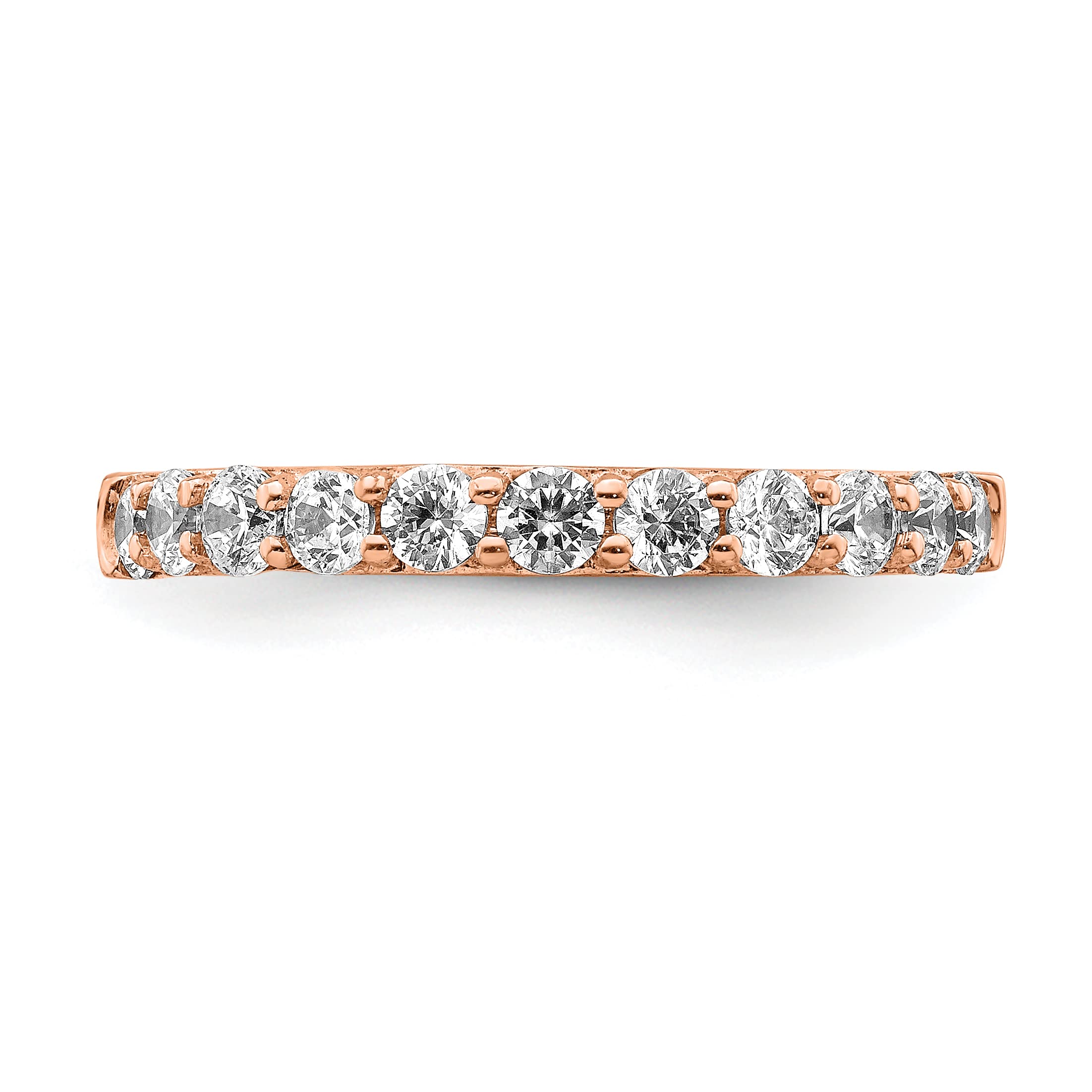 14K Rose Gold Diamond Ring for Women - Elegant Engagement, Wedding, Anniversary Jewelry Gift - Perfect for Proposals, Bridal, and Special Occasions