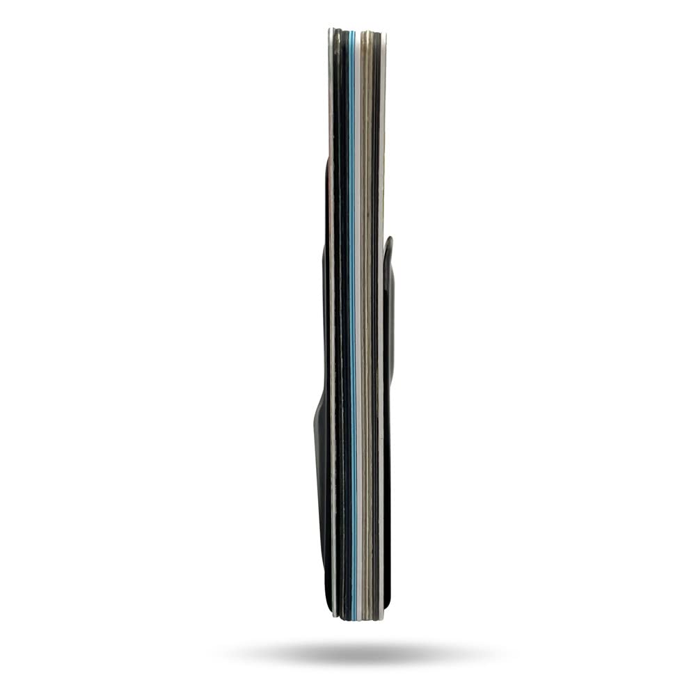 Premium Carbon Fiber Money Clip Wallet for Men - Slim & Lightweight Minimalist Front Pocket Wallet - Holds Cash & Credit Cards - Durable Carbon Fiber Small Wallet for Everyday Use & Travel