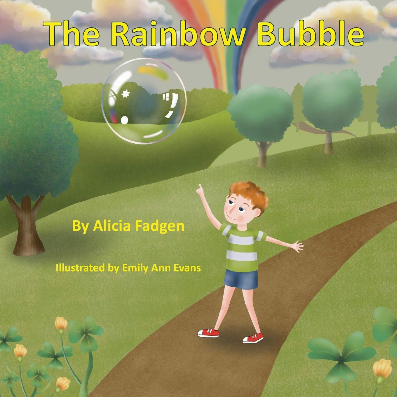 Rainbow Bubble Wand - Colorful Bubble Blowing Toy for Kids, Outdoor Play & Party Favors - Fun Summer Activity for Children
