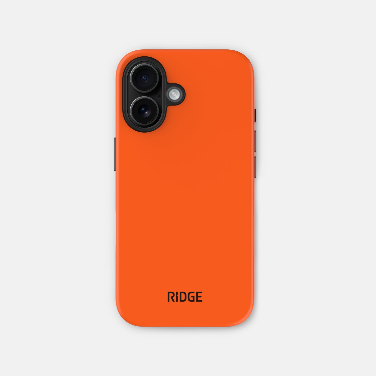 Durable Everyday iPhone 16 Phone Case - Shockproof & Slim Protective Cover in Basecamp Orange | Perfect for Outdoor Adventures, Work & Daily Use