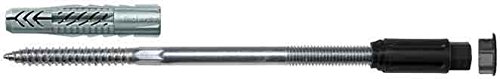Fischer Thermax 8 and 10 Stand-Off Installation Set with Wall Plug (045685) - Secure Mounting for HVAC, Electrical Boxes & Solar Panels | Heavy-Duty Construction Fasteners for Concrete & Masonry Walls