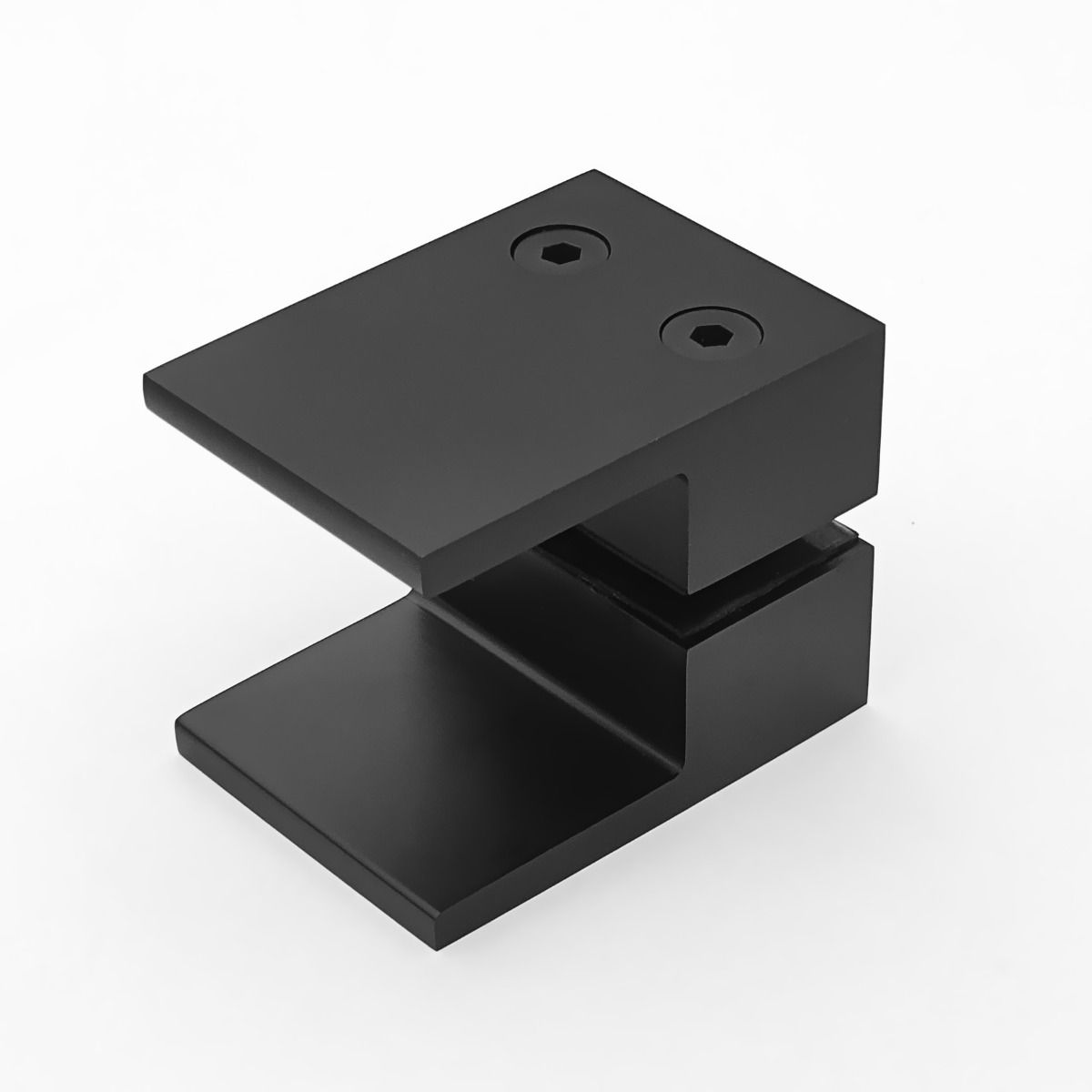 Square Shower Knob Handle - Matte Black Finish for Modern Bathroom & Shower Upgrades