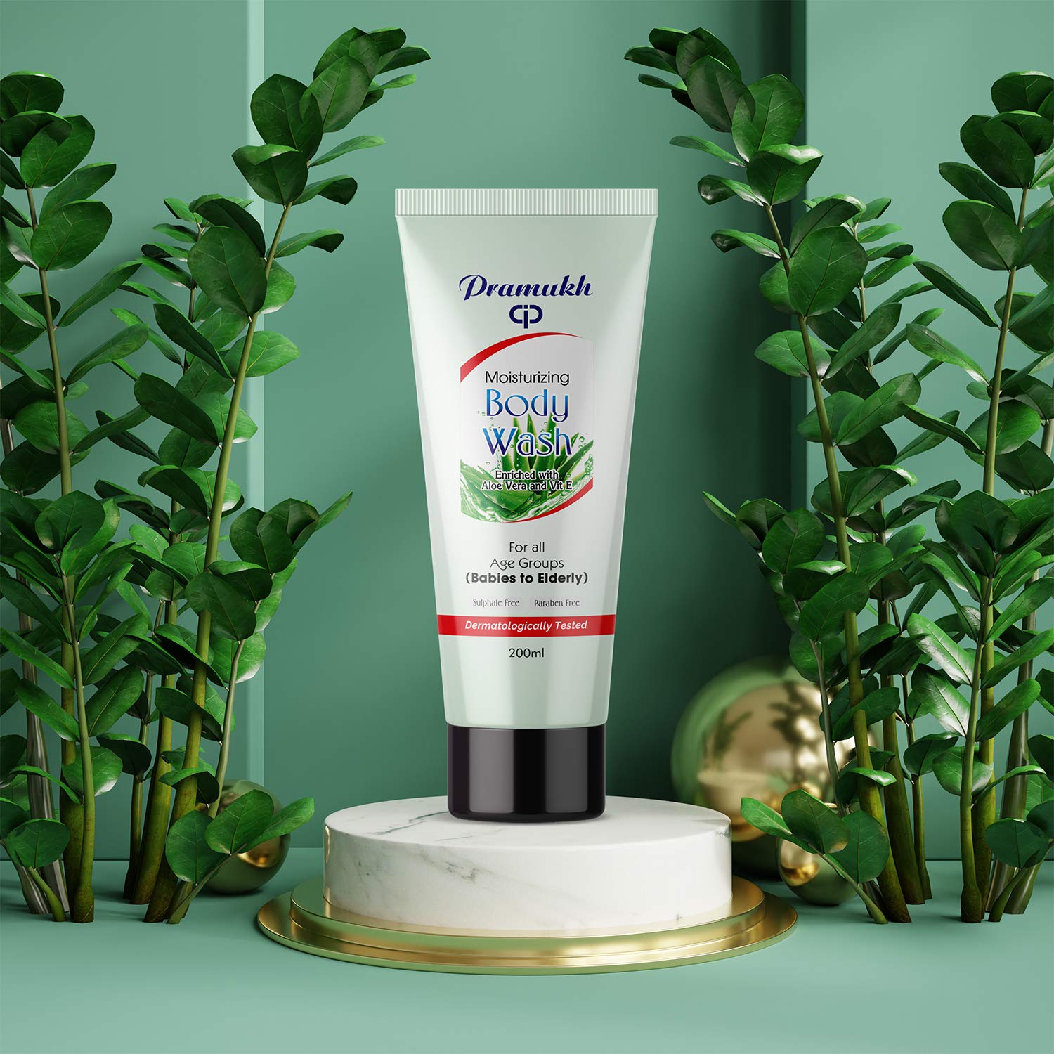 Pramukh Body Wash 100ml - Gentle Cleansing & Moisturizing Shower Gel for All Skin Types | Perfect for Daily Use, Travel & Gym