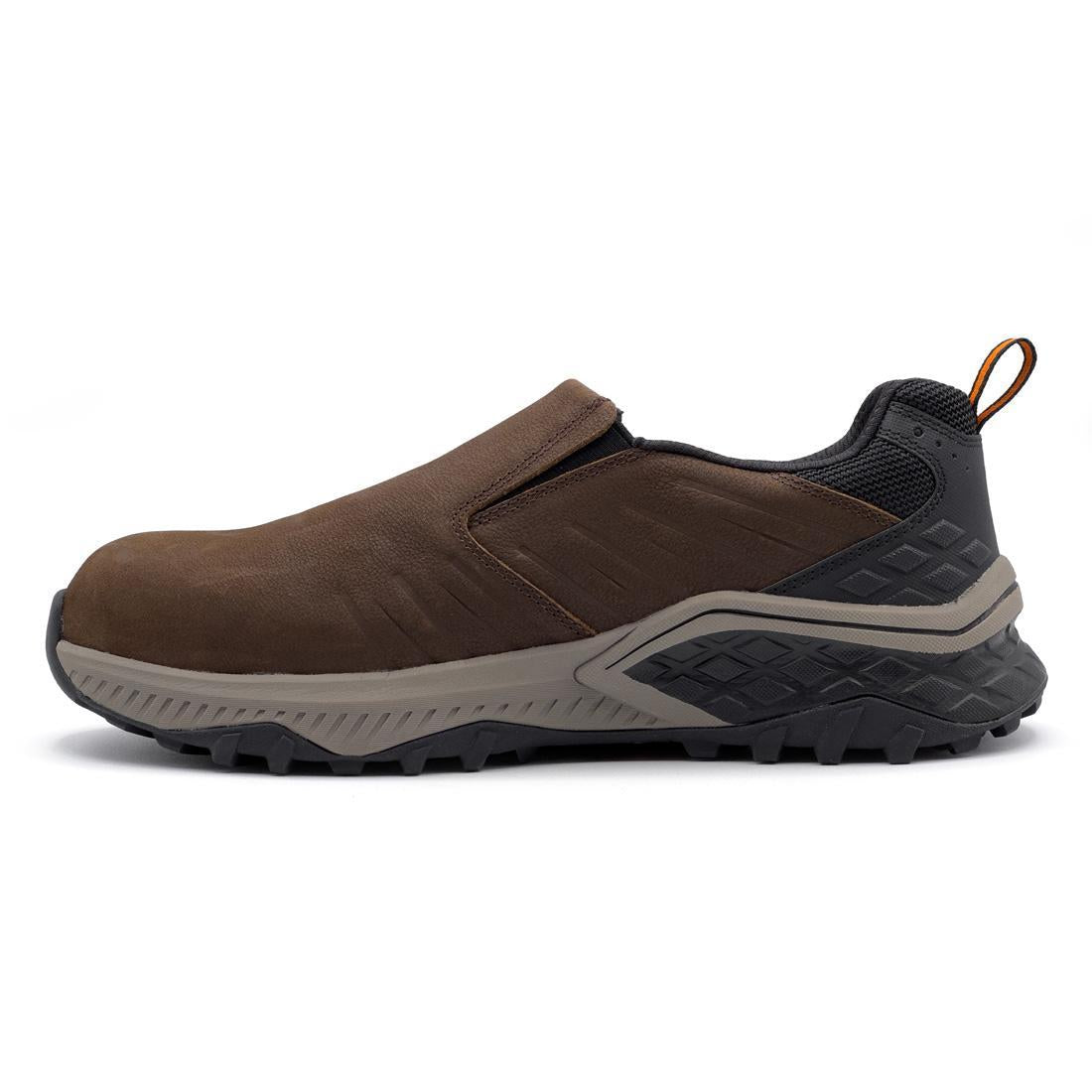 Summit Trail Women’s SD 10 Composite Toe Work Shoes - Dark Brown Safety Boots for Hiking, Construction & Outdoor Work