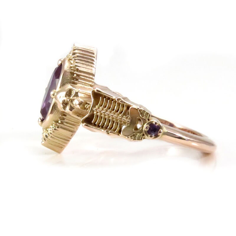 Custom Skeleton Engagement Ring Setting - Build Your Own Unique Wedding Band | Perfect for DIY Jewelry & Alternative Proposals