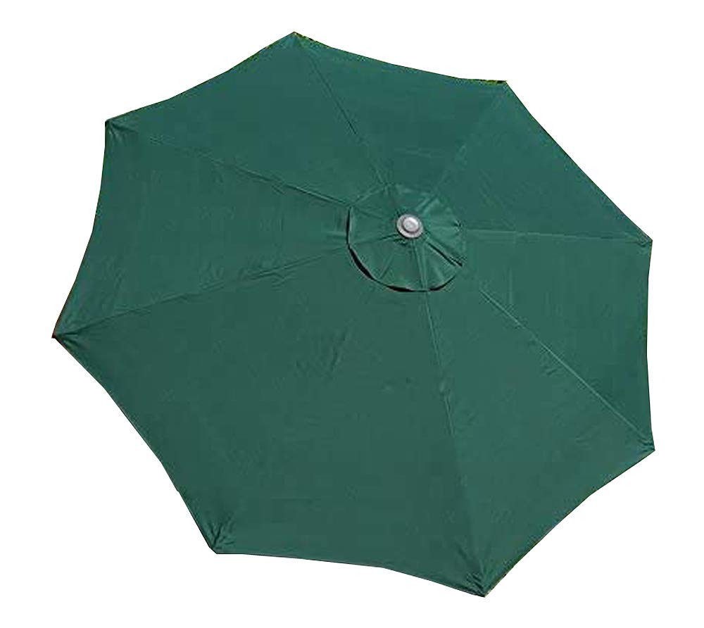 BELLRINO DECOR 7.5ft Replacement Canopy for Patio Umbrella - Fits 8-Rib Market Table Umbrellas (Green-78) | Perfect for Outdoor Dining, Poolside Lounging & Backyard Shade