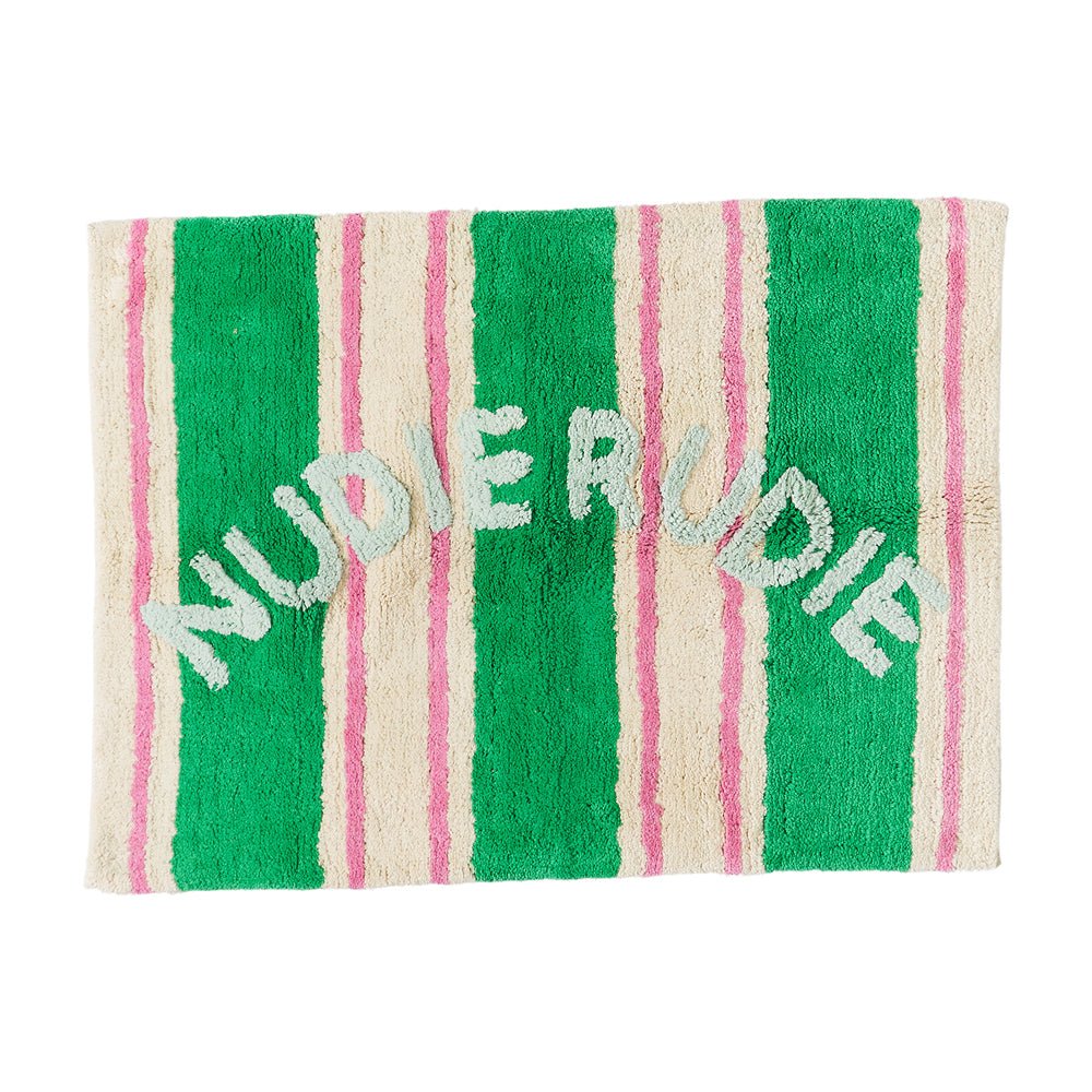 Ballico Nudie Bath Mat - Super Soft Absorbent Microfiber Non-Slip Bathroom Rug for Shower, Tub & Vanity - Perfect for Bathrooms, Spa & Home Decor