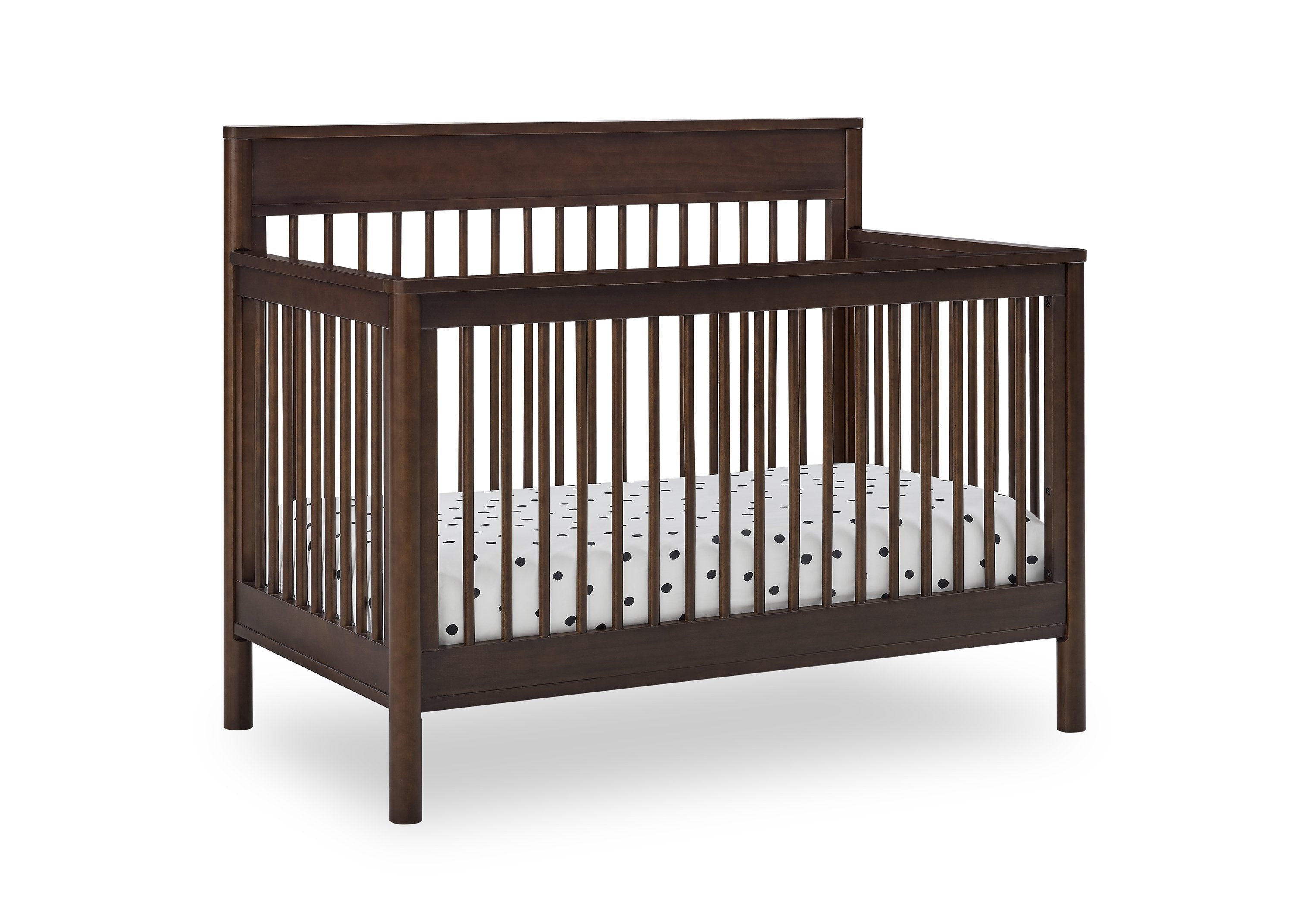 Remy 6-in-1 Convertible Baby Crib - Toddler Bed, Daybed & Full-Size Bed | Safe & Durable Nursery Furniture for Newborn to Adult | Perfect for Nursery, Bedroom & Guest Room
