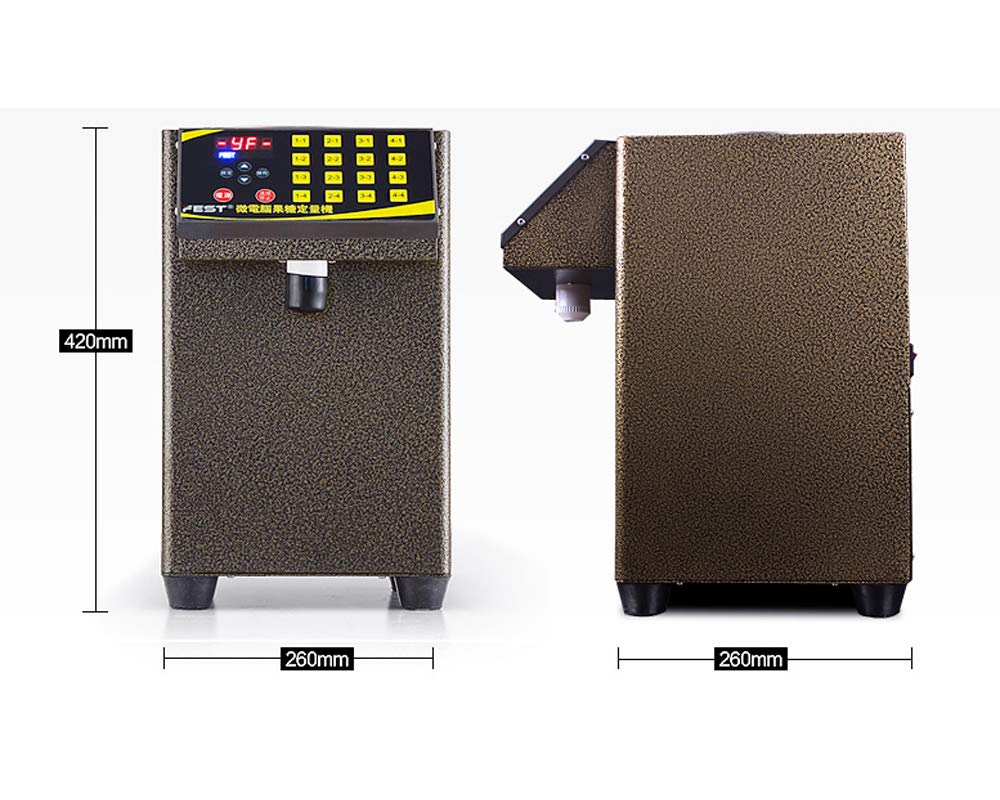 LANTAO Fructose Dispenser 110V for Bubble Tea Shop & Cafe